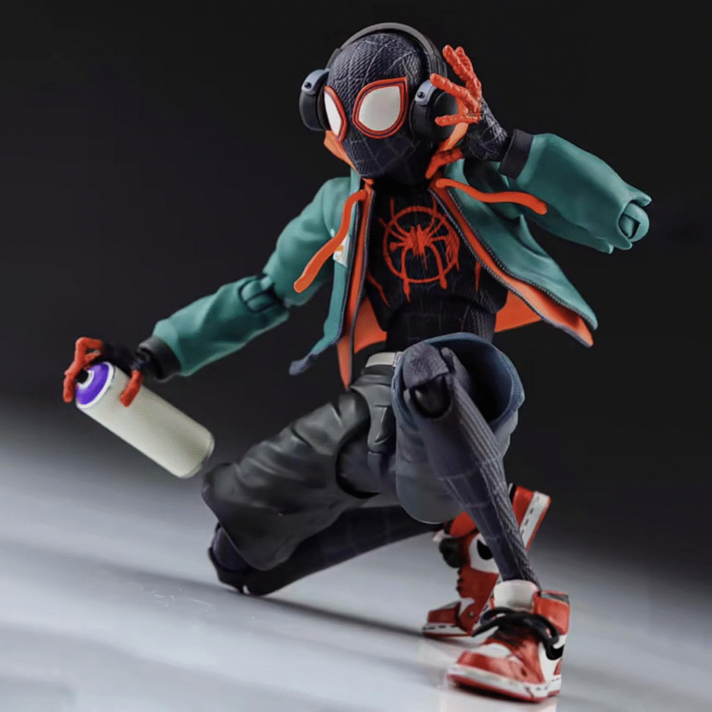 Pose de ação Miles Morales
