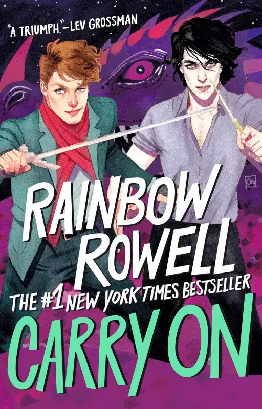 Novo Carry on Rainbow Rowell 1