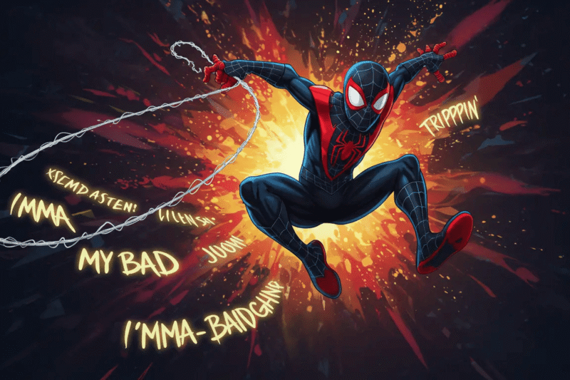 Gírias em Inglês do Aranhaverso: Guia para um Inglês Moderno